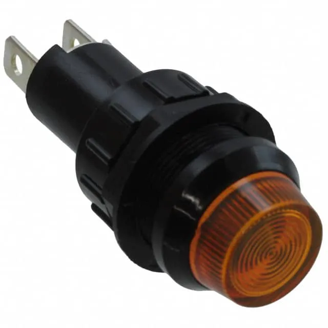 LH3827A (LAMP INCAN PNL MNT T3 1/4 AMBER)