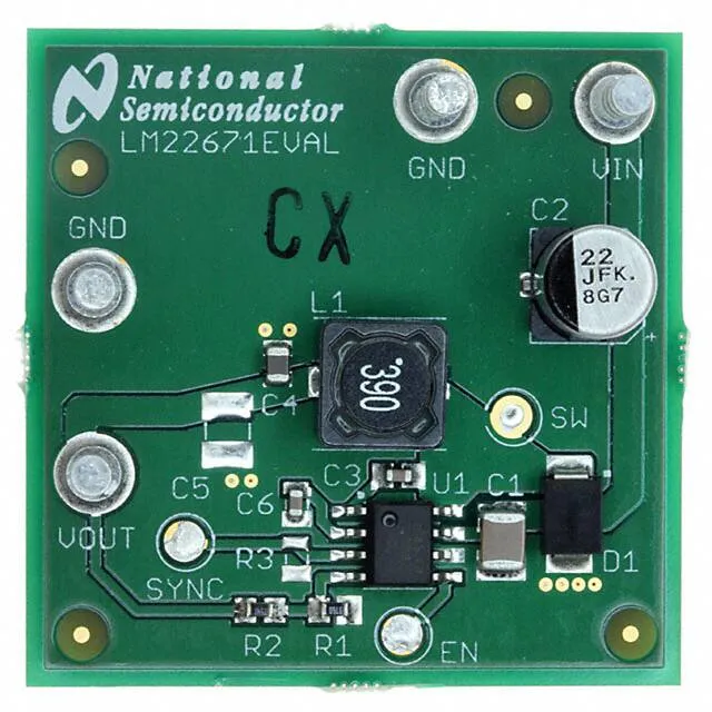 LM22671EVAL/NOPB (BOARD EVALUATION FOR LM22671)