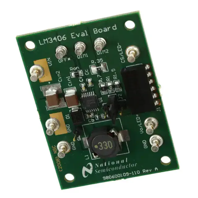 LM3406MHEVAL/NOPB (BOARD EVAL FOR LM3406MH)