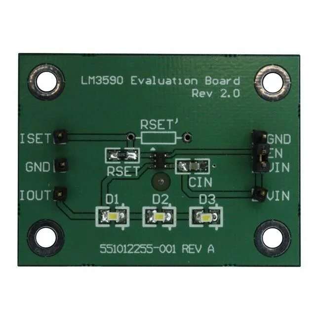 LM3590MFEV (BOARD EVALUATION LM3590MF)
