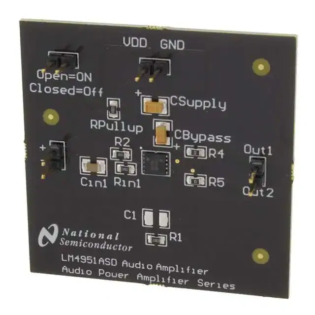 LM4951ASDBD/NOPB (BOARD EVAL FOR LM4951A)