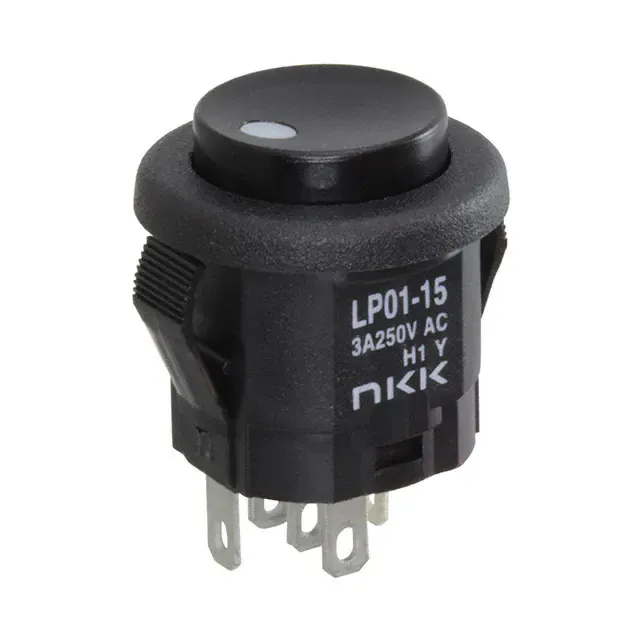 LP0115CMKW015DA (SWITCH PUSHBUTTON SPDT 3A 125V)