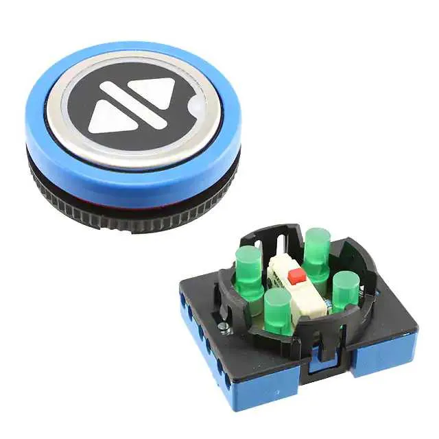 LPI5424G1K15714 (SWITCH PUSHBUTTON DPST 5A 12V)