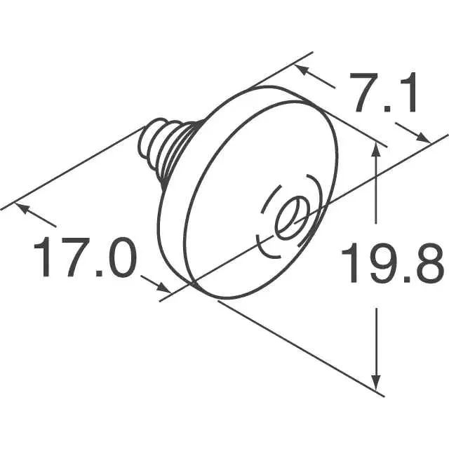 LTG-199017 (GROMMET RUBBER BLACK)