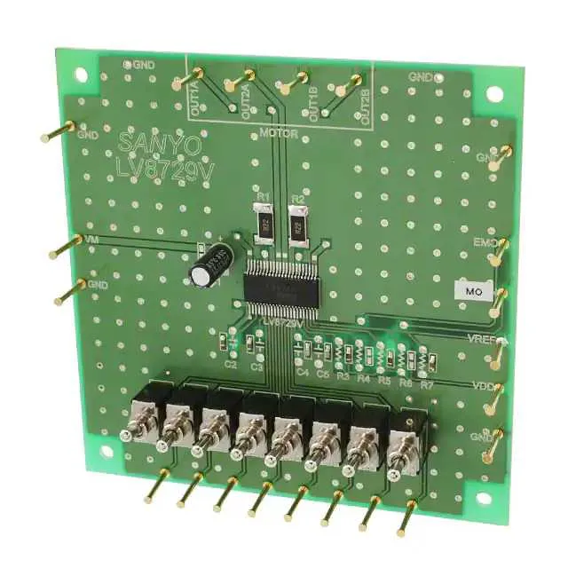 LV8729VGEVB (BOARD EVAL LV8729V MOTOR DRIVER)