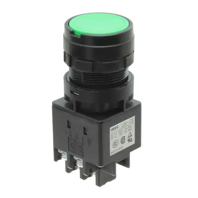 LW1B-A1C6M-G-MVF-VJ-1 (PUSH BUTTON NON ILLUMINATED)