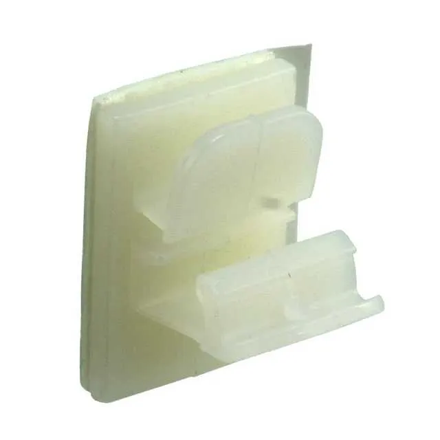LWC19-A-C (CBL CLIP WIRE SADDLE NATURAL ADH)