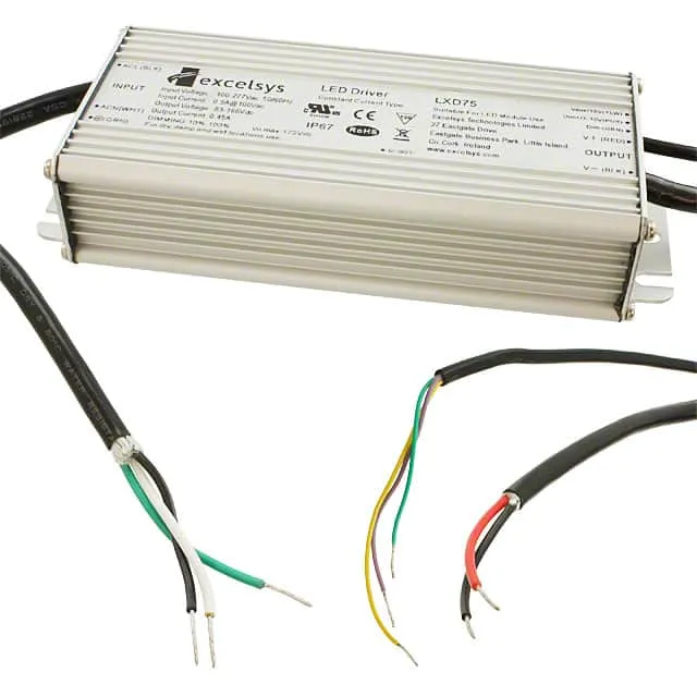 LXD75-0350SW (LED DRIVER CC AC/DC 107-214V)