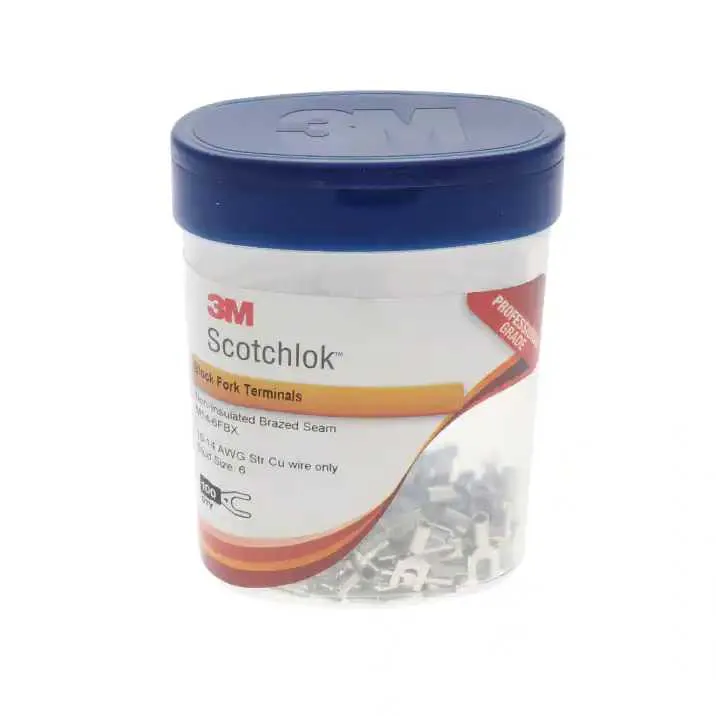 M14-6FBX-BOTTLE (CONN SPADE TERM 14-16AWG 6 100PC)