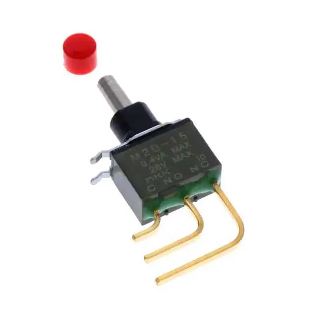 M2B15AA5G40-FC (SWITCH PUSH SPDT 0.4VA 28V)