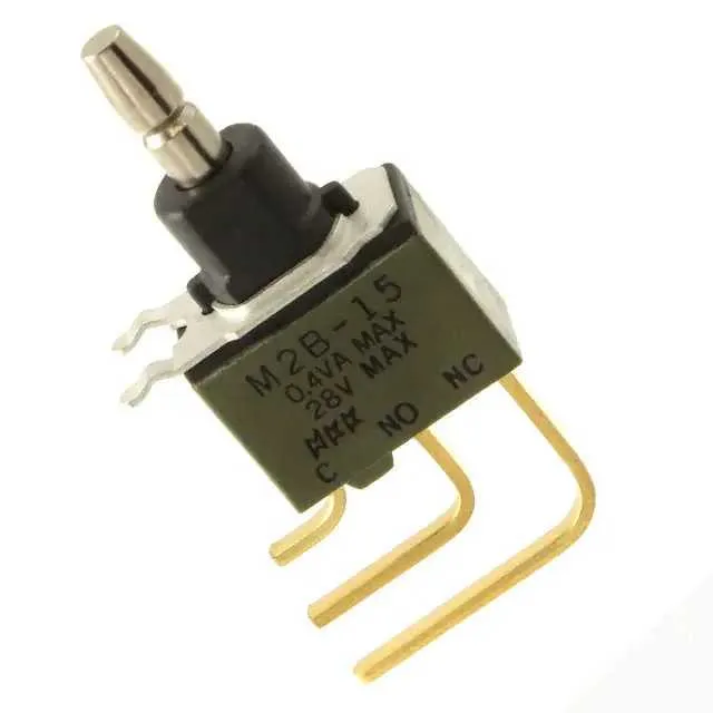 M2B15BA5G40 (SWITCH PUSH SPDT 0.4VA 28V)