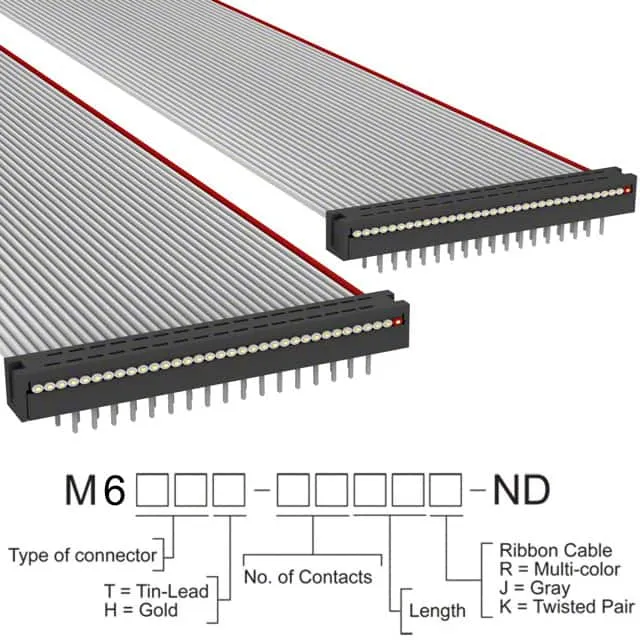 M6MMT-3418J (IDC CABLE - MDM34T/MC34G/MDM34T)