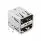 M701-230842 (USB A DOUBLE PC TAIL HORIZ CONN)