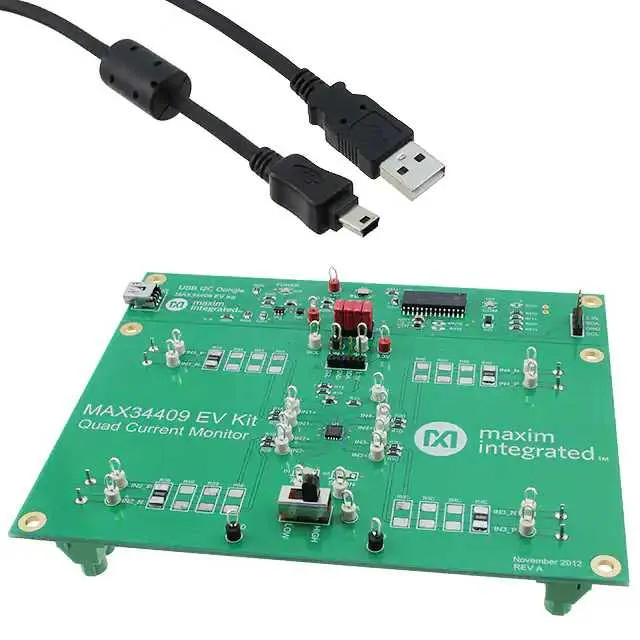 MAX34409EVKIT# (EVAL BOARD FOR MAX34409)