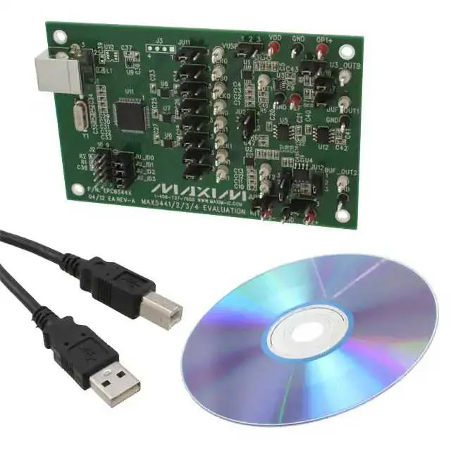 MAX544XEVKIT# (BOARD EVAL DAC MAX5441 MAX5442)