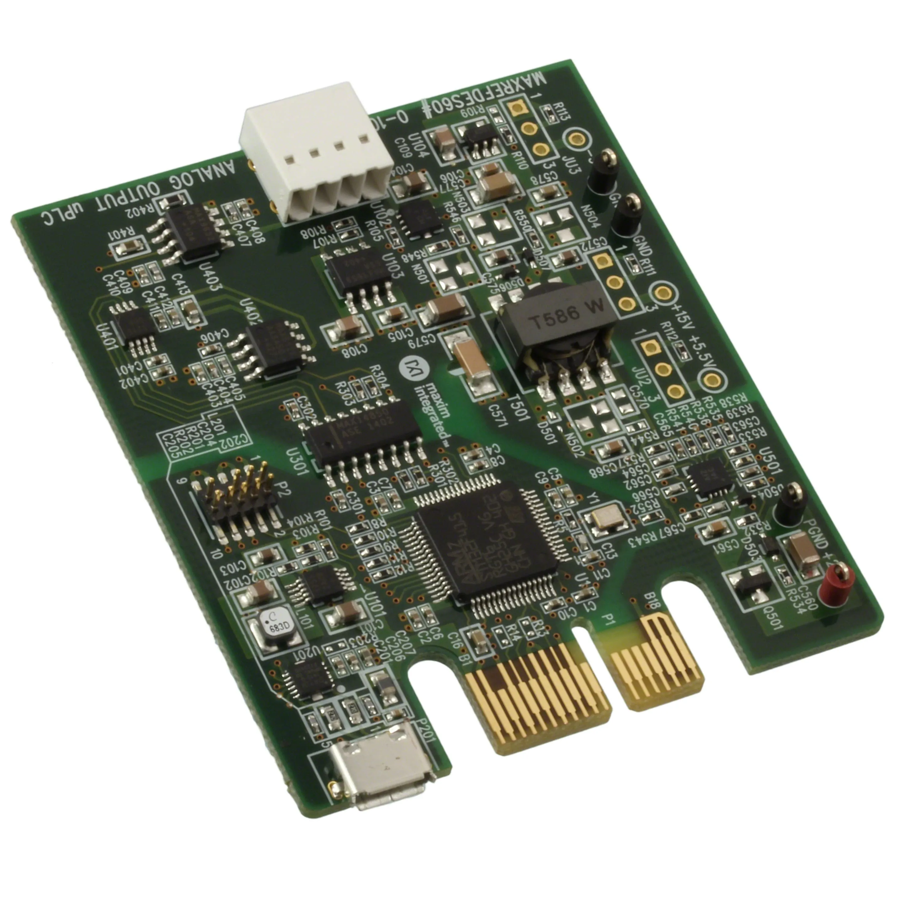 MAXREFDES60# (MICROPLC: 1 CHANNEL AO MODULE)