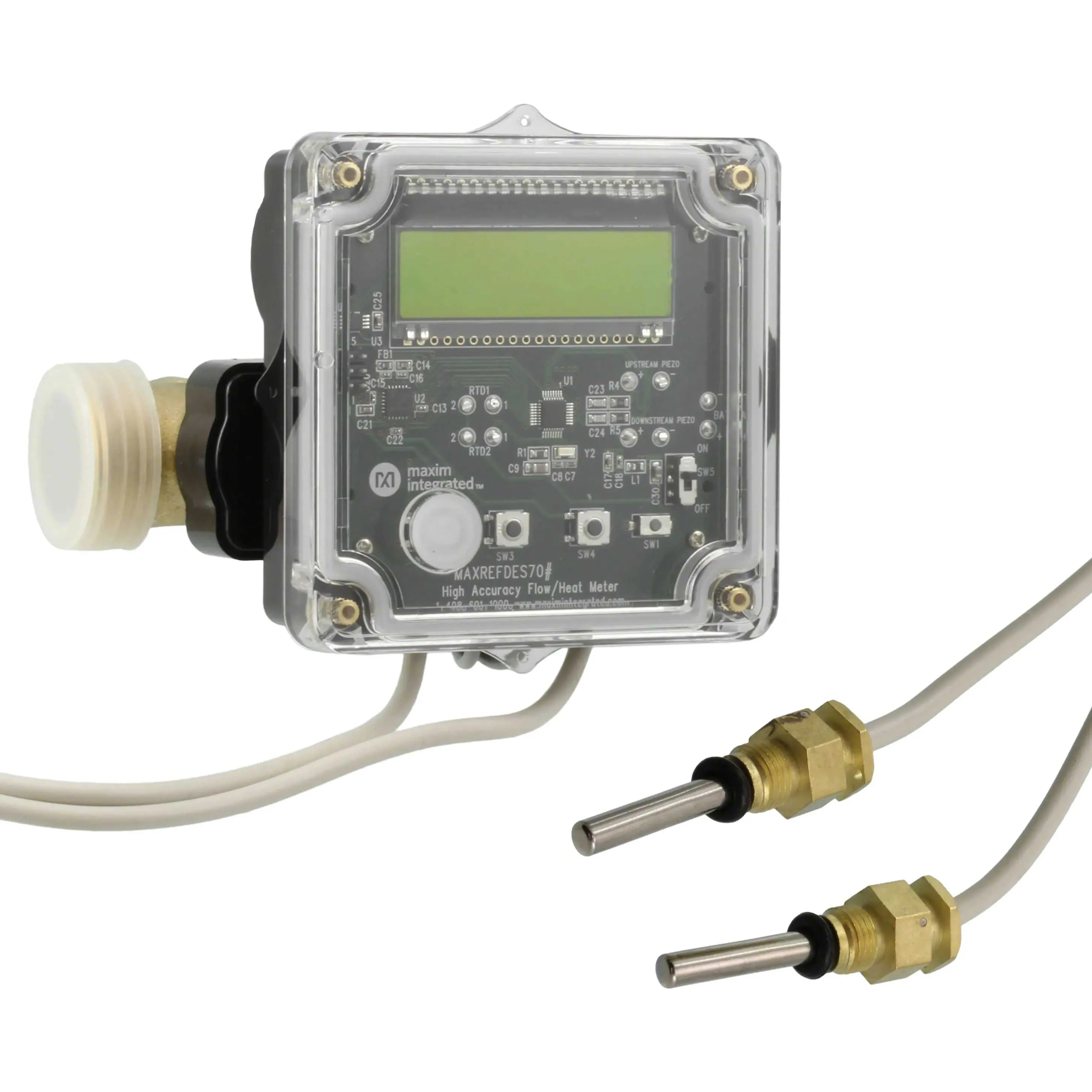 MAXREFDES70# (ULTRASONIC HEAT METER/FLOW METER)