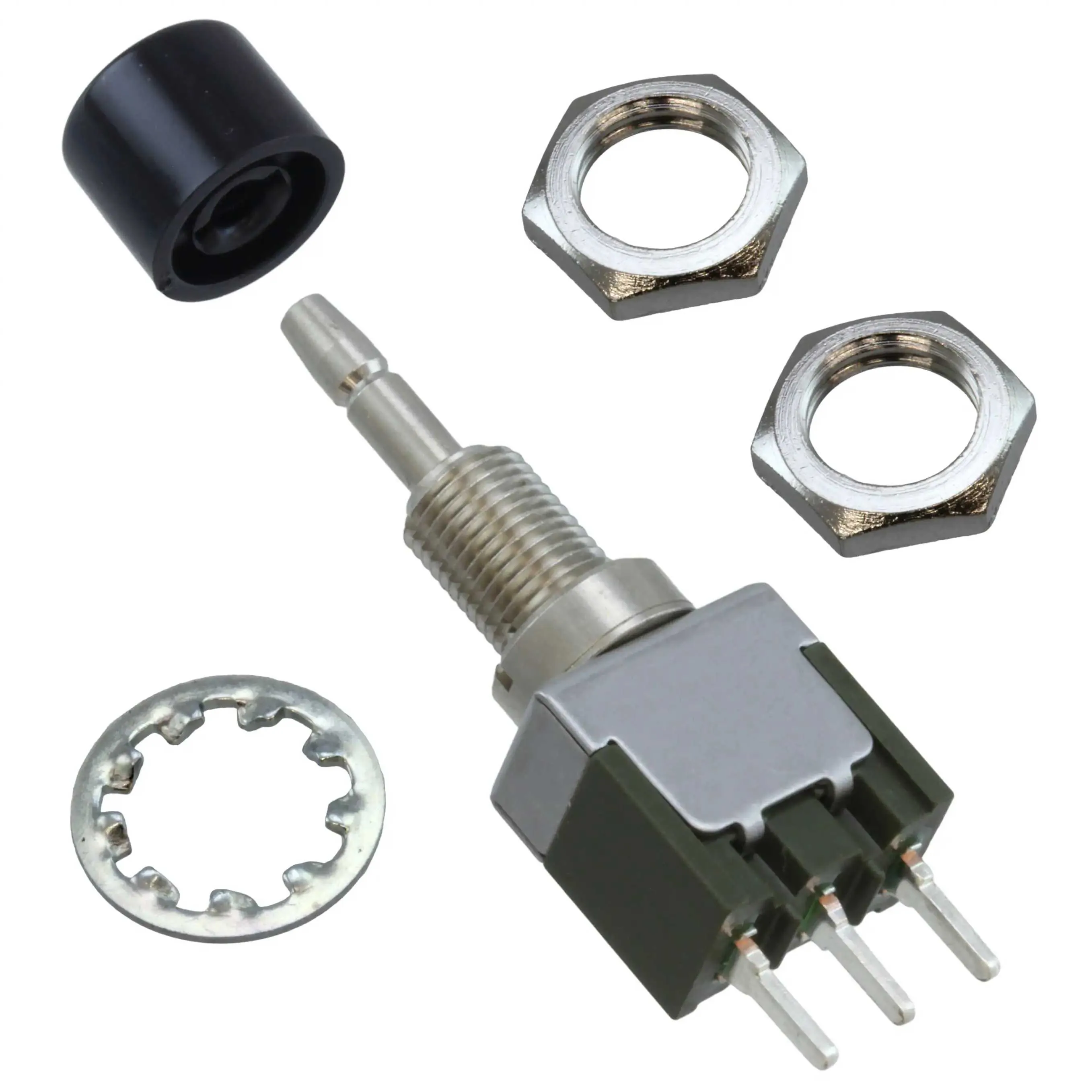MB2011LS1W03-CA (SWITCH PUSHBUTTON SPDT 6A 125V)