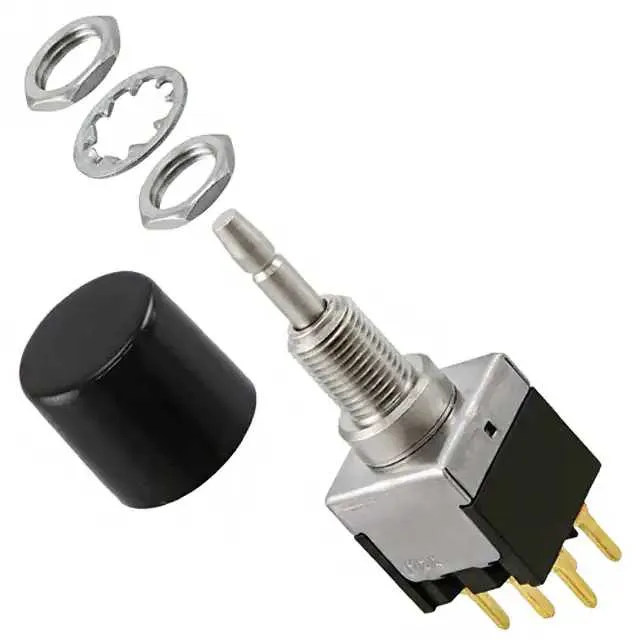 MB2061LS1A03-BA (SWITCH PUSHBUTTON DPDT 6A 125V)