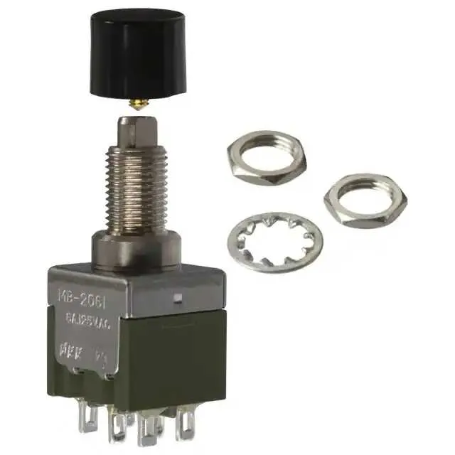 MB2061SS1W01-CA (SWITCH PUSHBUTTON DPDT 6A 125V)
