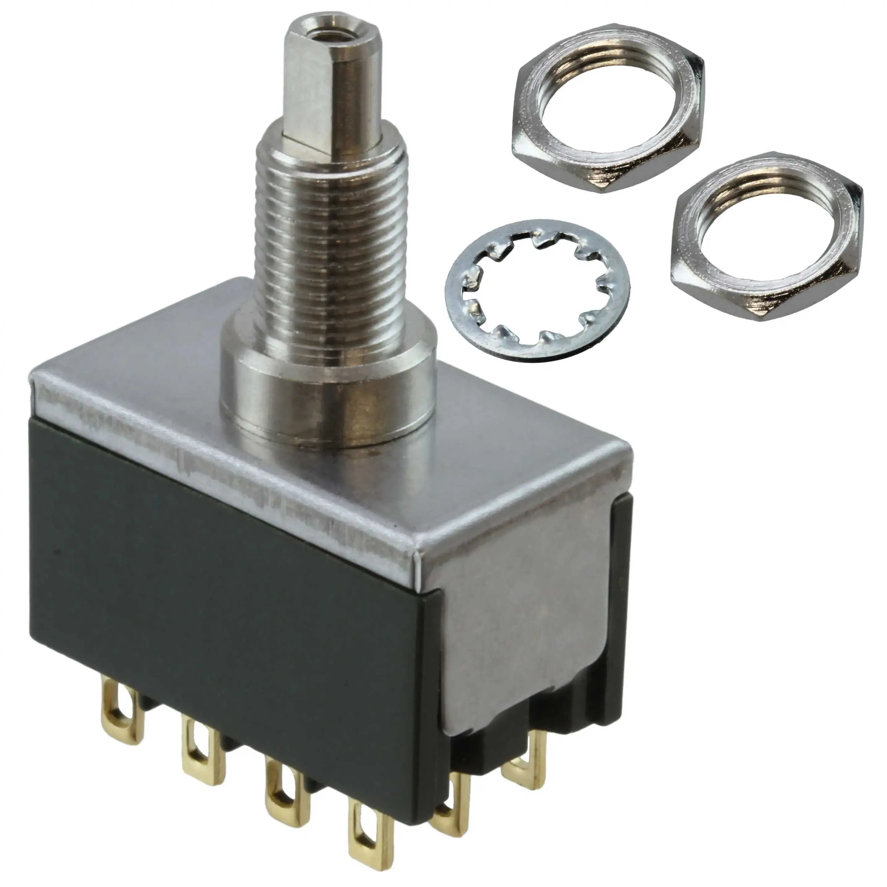 MB2185SS1G01 (SWITCH PUSHBUTTON 4PDT 0.4VA 28V)