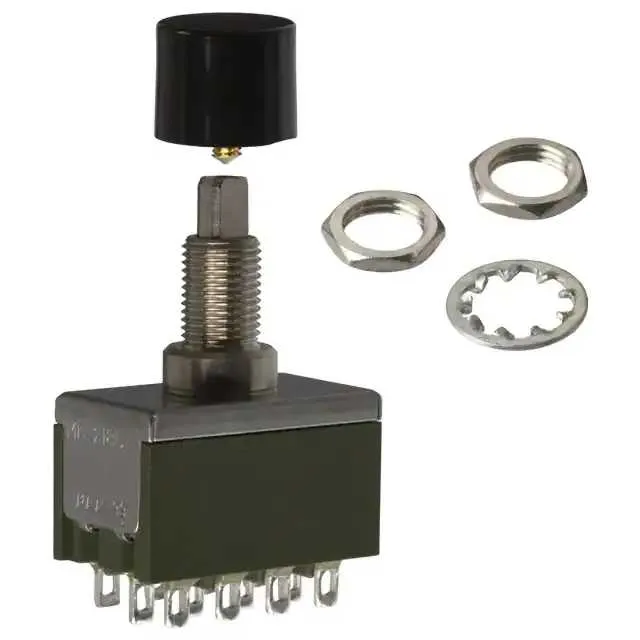 MB2185SS1W01-CA (SWITCH PUSHBUTTON 4PDT 6A 125V)