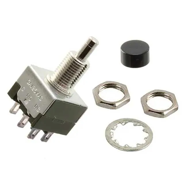MB2461S1W01-HA (SWITCH PUSHBUTTON DPDT 3A 125V)