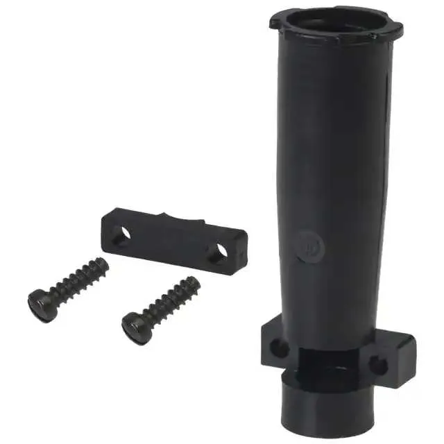 MBG4S-1 (CONN BACKSHELL W/CLAMP BLACK)
