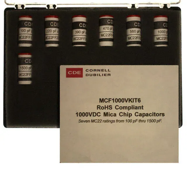 MCF1000VKIT6 (CAP KIT MICA 100PF-1500PF 35PCS)