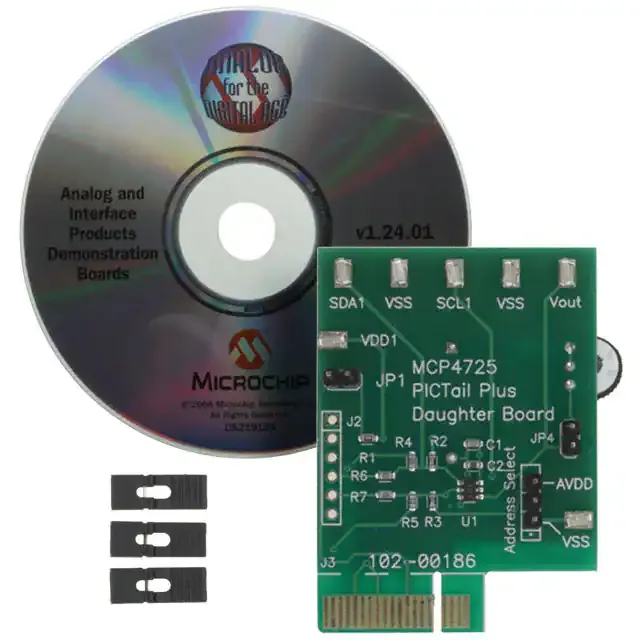 MCP4725DM-PTPLS (BOARD DAUGHTER PICTAIL MCP4725)