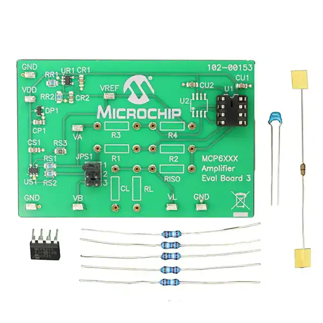 MCP6XXXEV-AMP3 (BOARD AMPLIFIER EVAL 3 MCP6XXX)