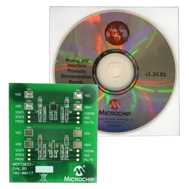 MCP73833EV (BOARD EVAL FOR MCP73833)