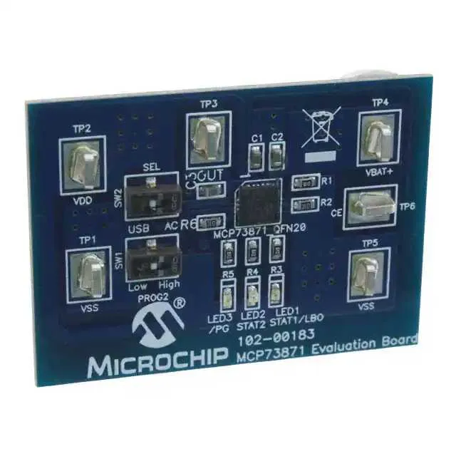 MCP73871EV (EVALUATION BOARD FOR MCP73871)