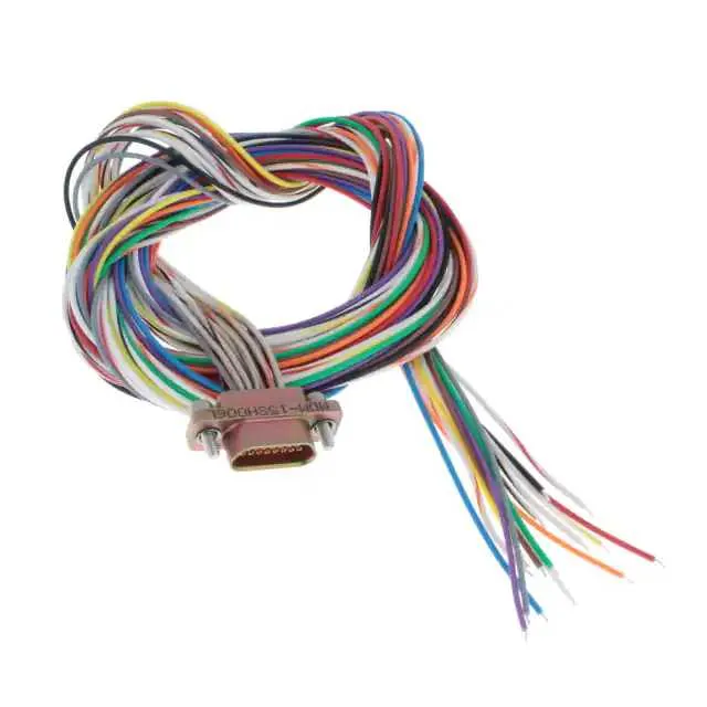 MDM-15SH006L (Cable Assembly Hook-up Wire 0.914m 26AWG Micro D-Subminiature 15 POS SKT CrimpСрок поставки 2-3 недели)