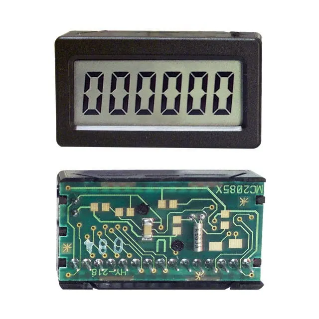 MDMU0100 (COUNTER LCD 6 CHAR 5V T/H)