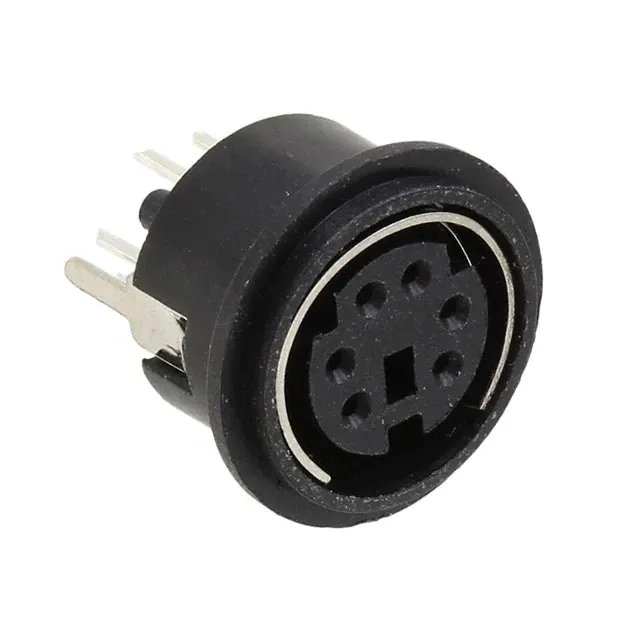 MDV-066 (CONN MINI DIN JACK 6POS)