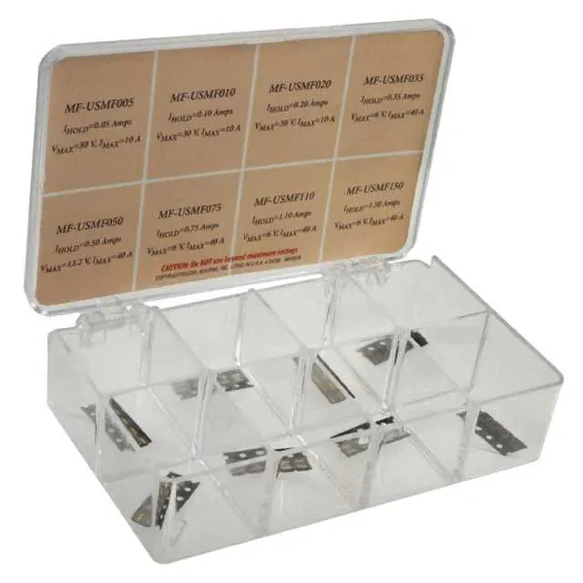 MF-USMFLAB (FUSE KIT PTC RST 0.05-1.5A 40PC)