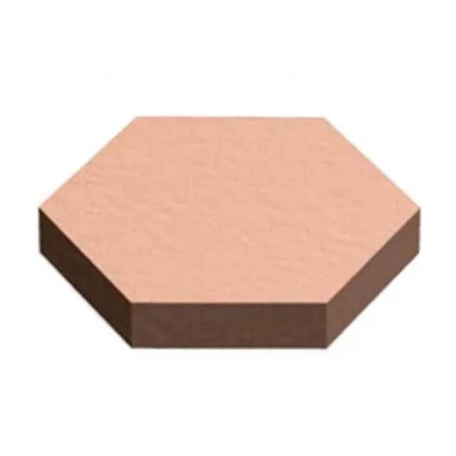 SJ5202 (BUMPER HEXAGONAL 0.433 HEX BRN")