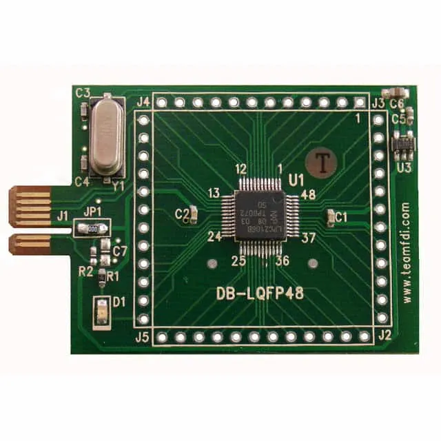 DB-LQFP48-LPC2106 (BOARD FOR LPC2106 48-LQFP)