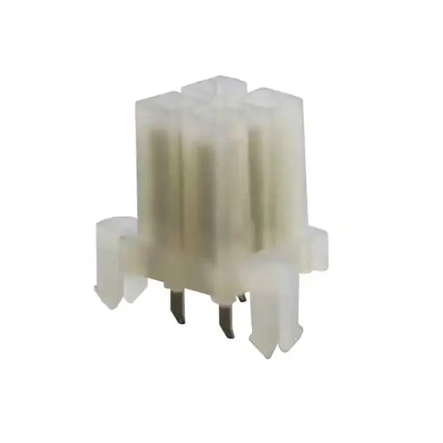 0015243048 (CONN RCPT 4POS VERT BRASS)