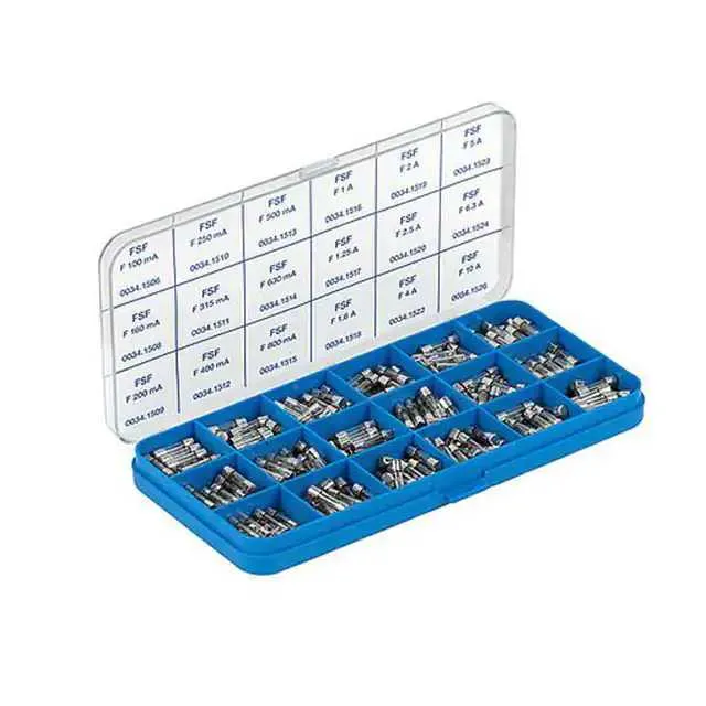 0034.9877 (FUSE KIT BRD MNT 0.1-5A 130PC)