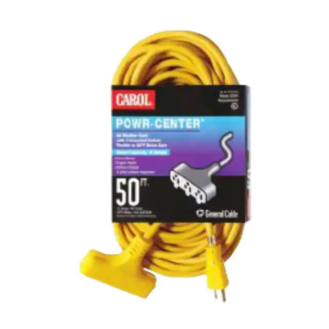00787.63.05 (POWER STRIP 3OUT 50'CRD YELLOW)