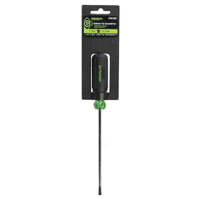 0153-22C (SCREWDRIVER SLOTTED 3/16 9.75"")