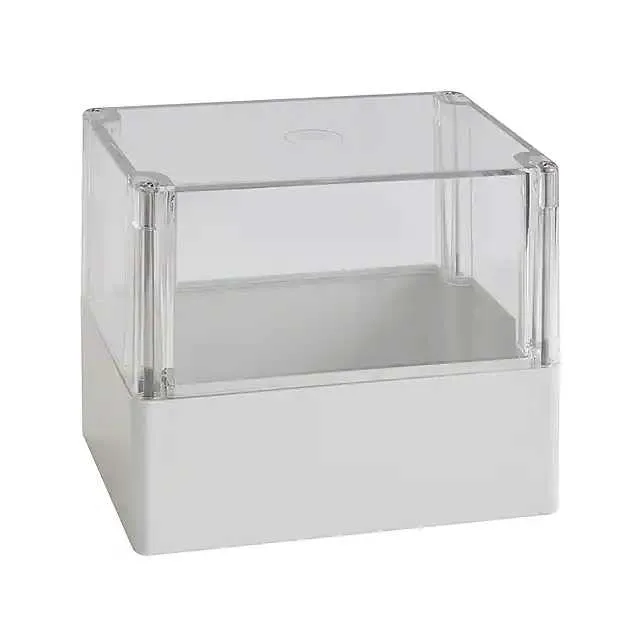 02246100 (BOX PLASTIC GRY/CLR 6.3LX4.72WСрок поставки 5-10 дней)