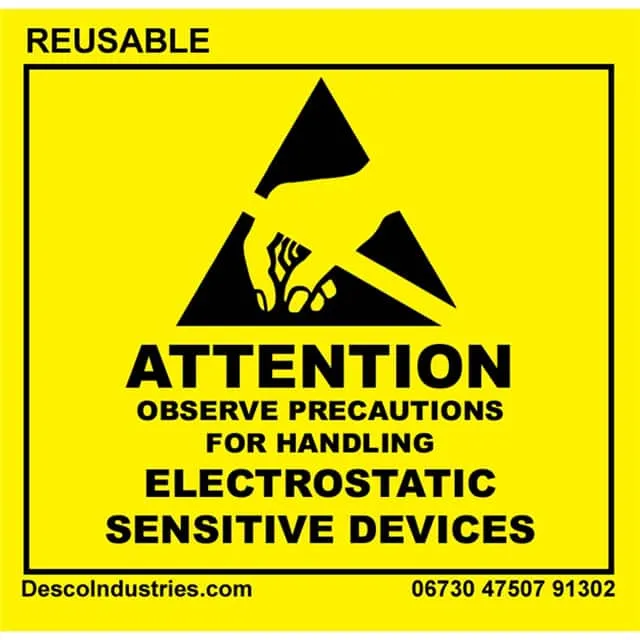 06730 (LABEL ESD/STATIC 2X2" 500PC")
