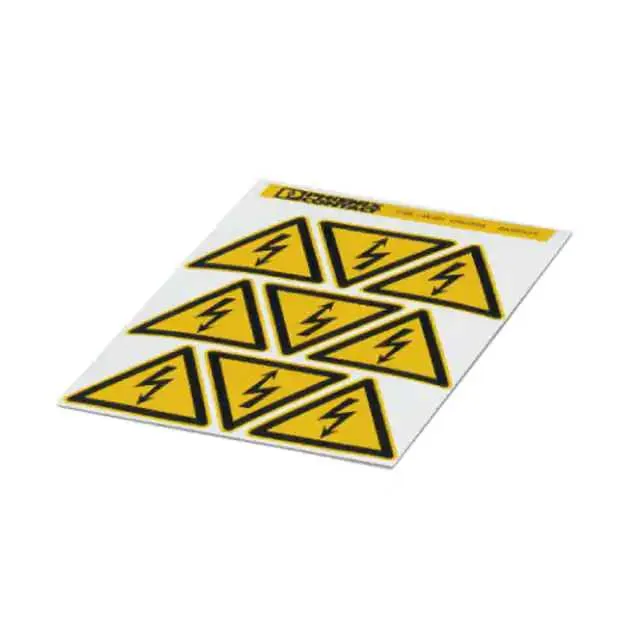 0830434 (LABEL ELECTRL WARN 1.97X1.97"")