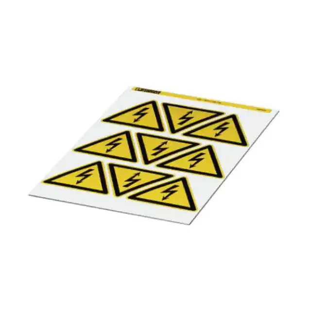 0830435 (LABEL ELECTRL WARN 3.94X3.94"")