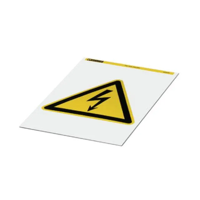 0830436 (LABEL ELECTRL WARN 7.87X7.87"")