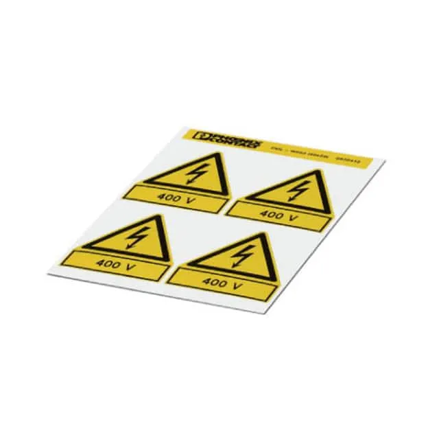 0830442 (LABEL ELECTRL WARN 1.97X1.97"")