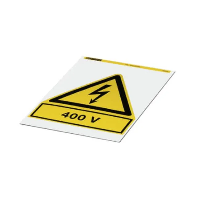 0830444 (LABEL ELECTRL WARN 7.87X7.87"")